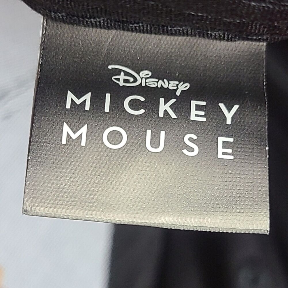 Disney Mickey Mouse Hat Baseball Cap Angry Black Red Adjustable Snapback OSFM - Picture 9 of 11